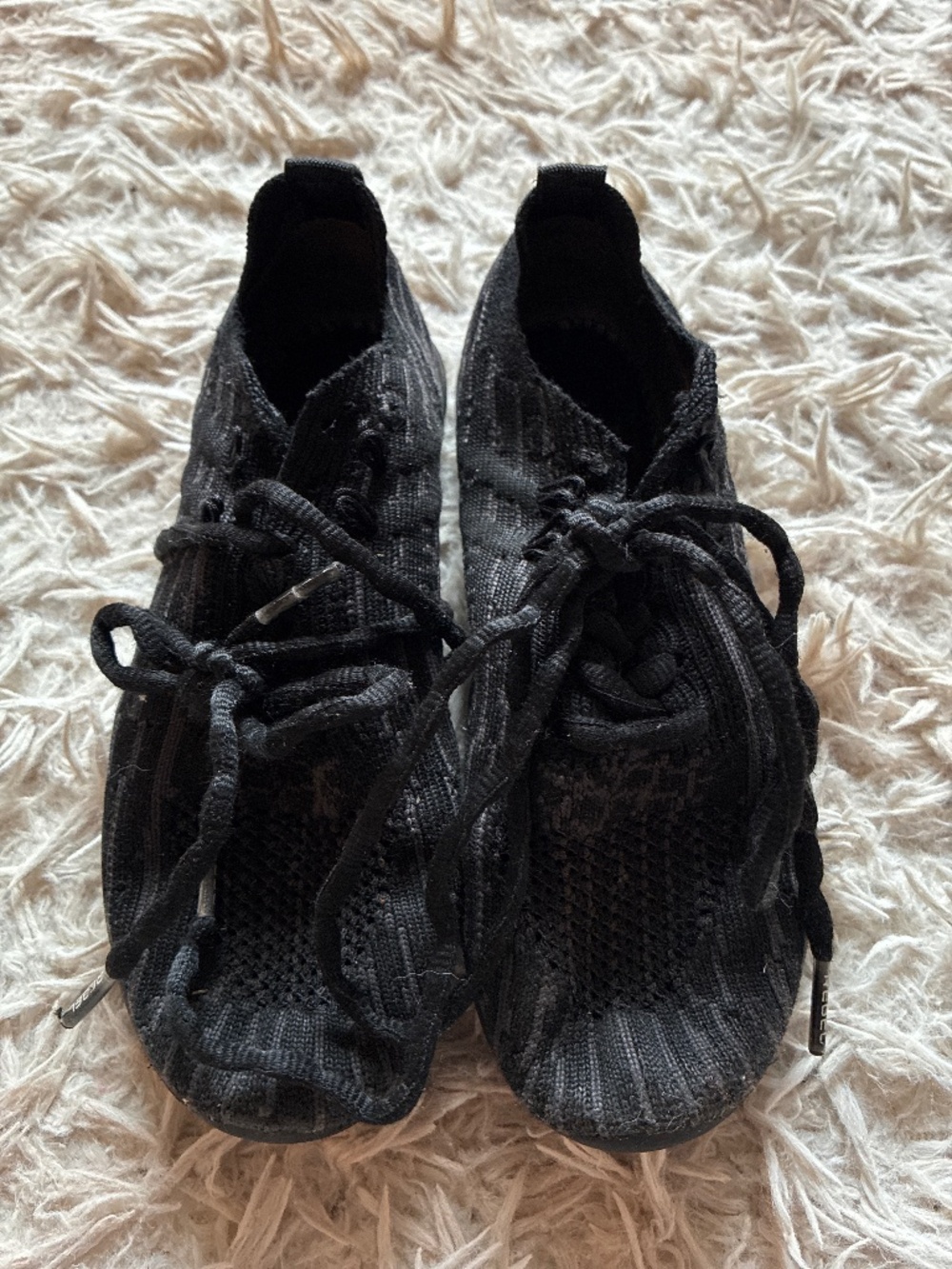 Rebel Revolt Black Cheer Shoes Size 2